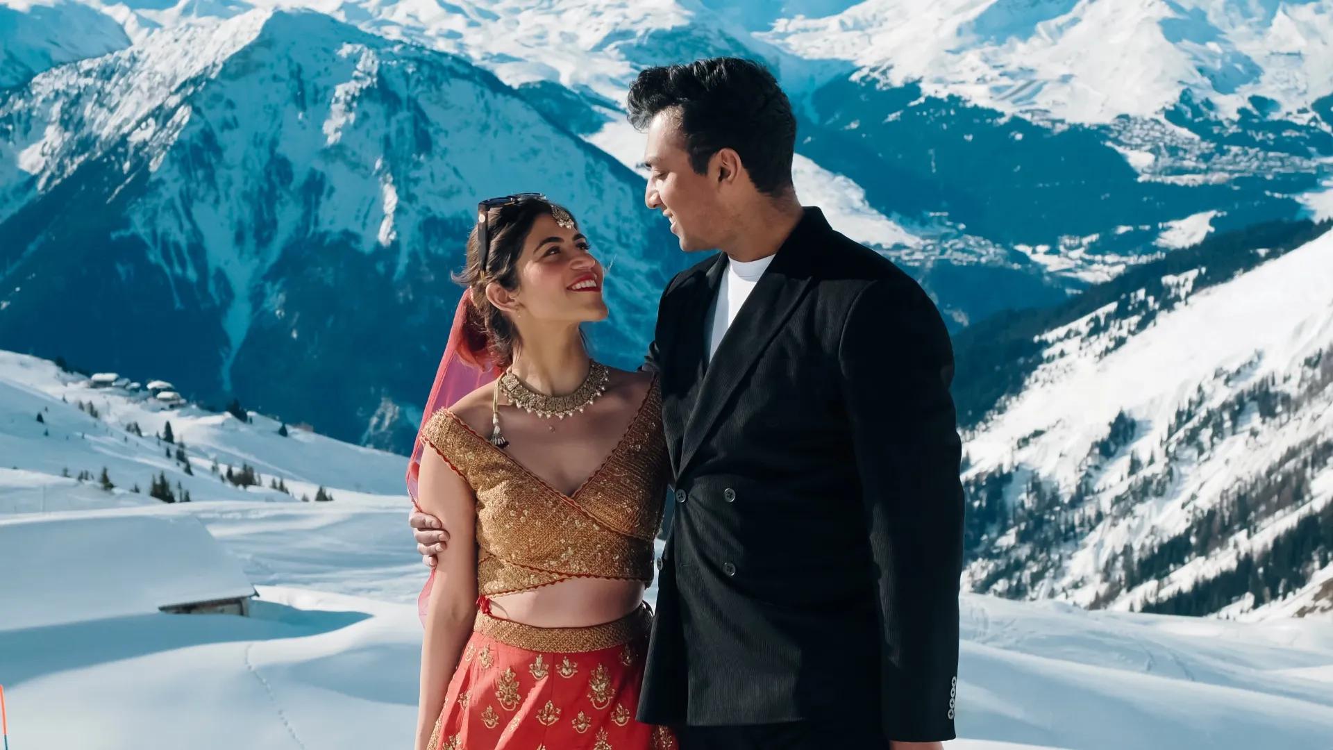 Shivangi Kumra and Cheran Nathan