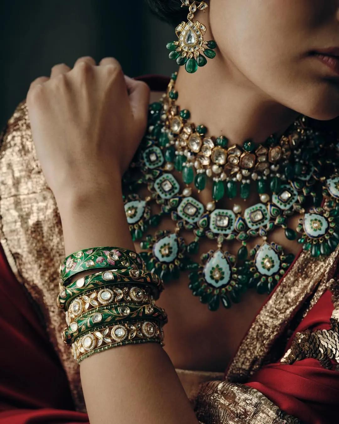 Meenakari jewellery