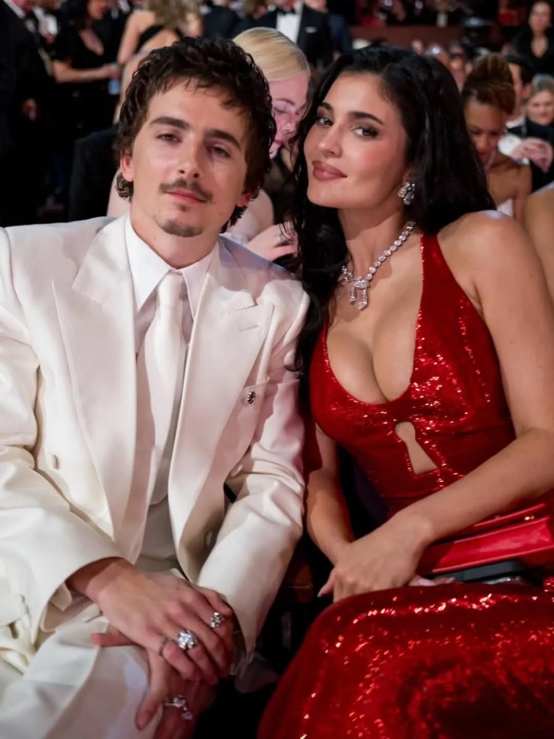 Timothée Chalamet and Kylie Jenner