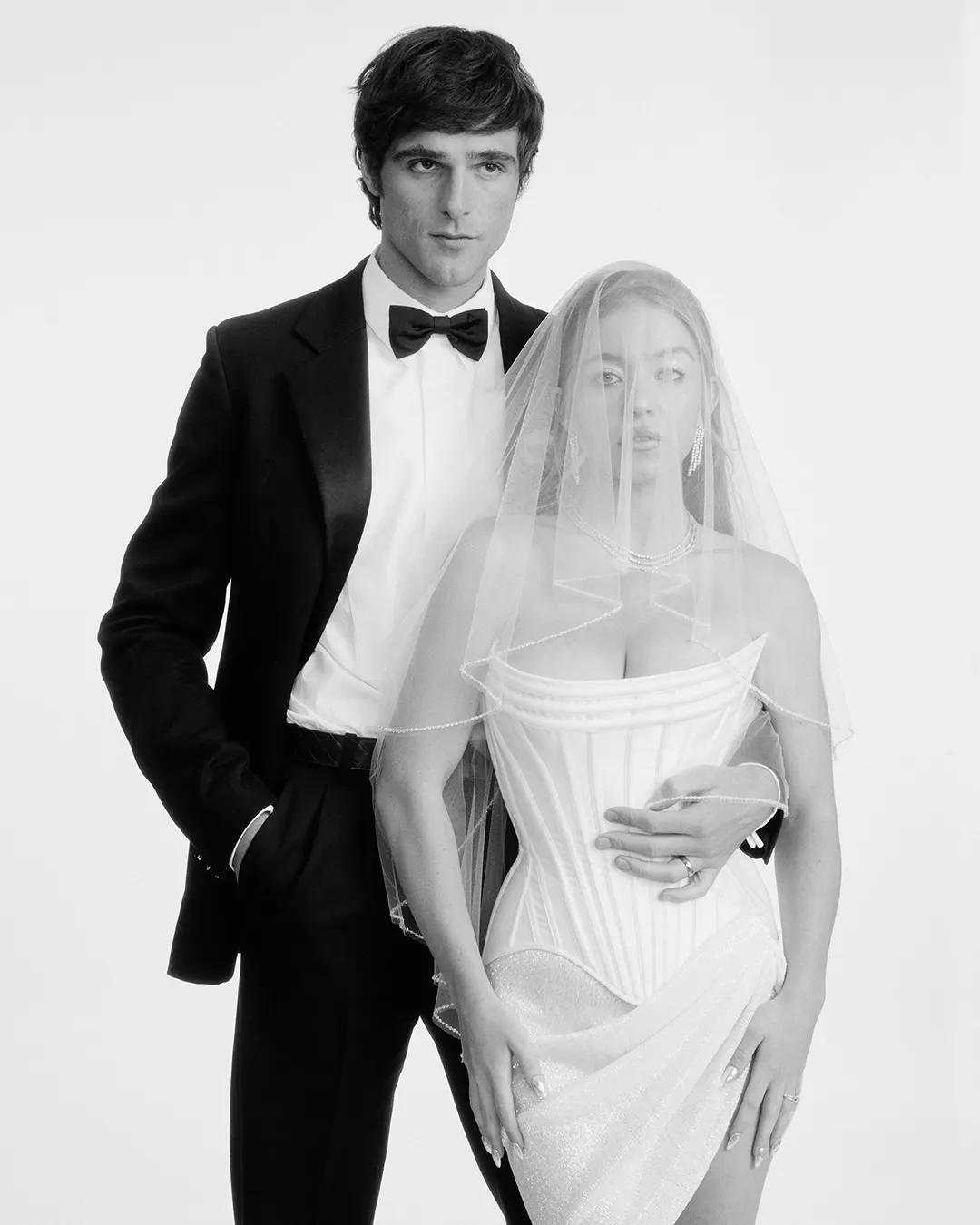 Sydney Sweeney at her wedding in Euphoria