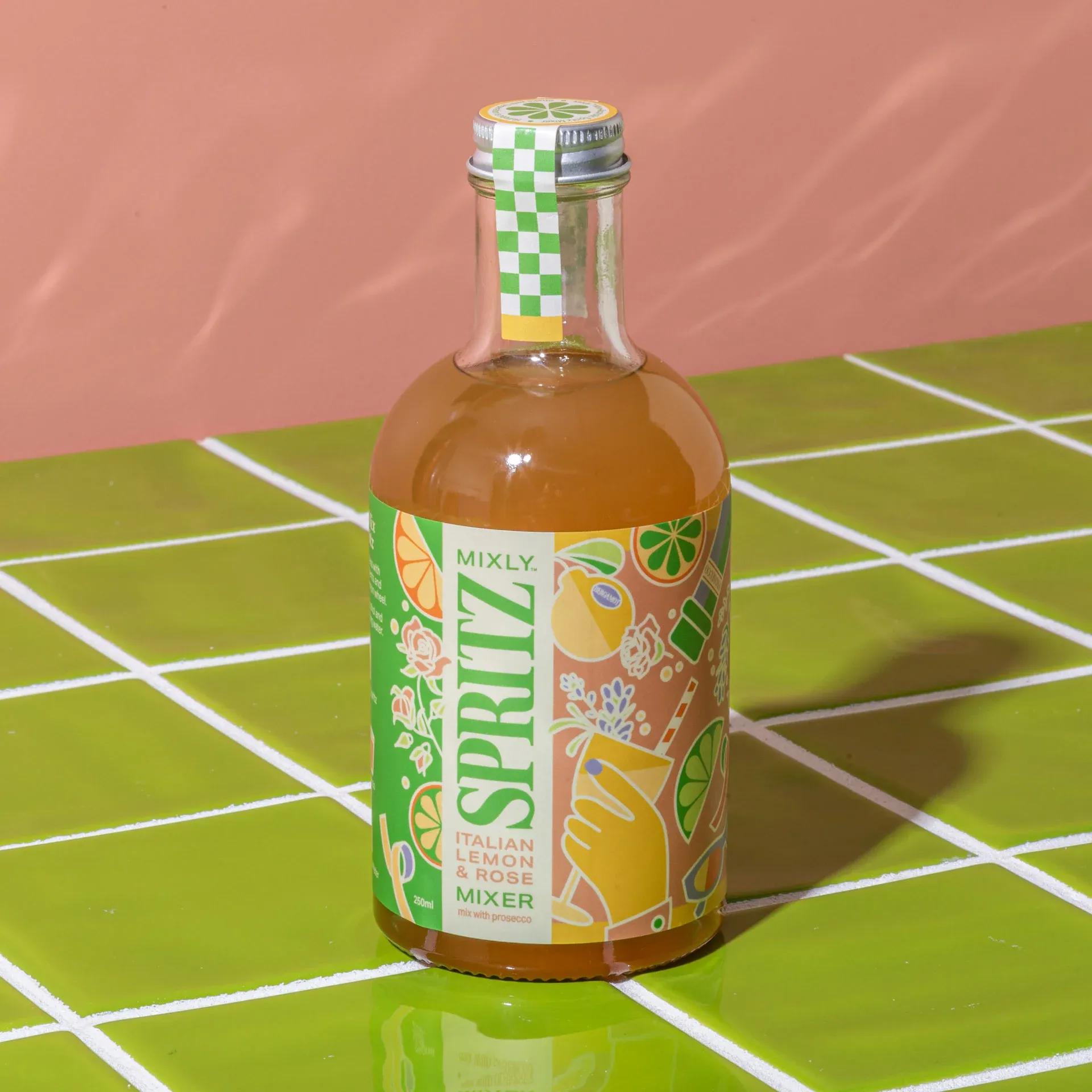 Italian Lemon & Rose Mixer, Mixly Cocktail Co.