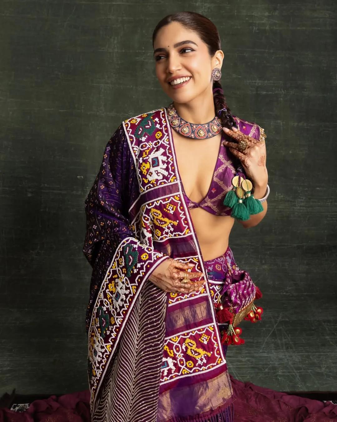 Bhumi Pednekar sporting the boho-chic aesthetic