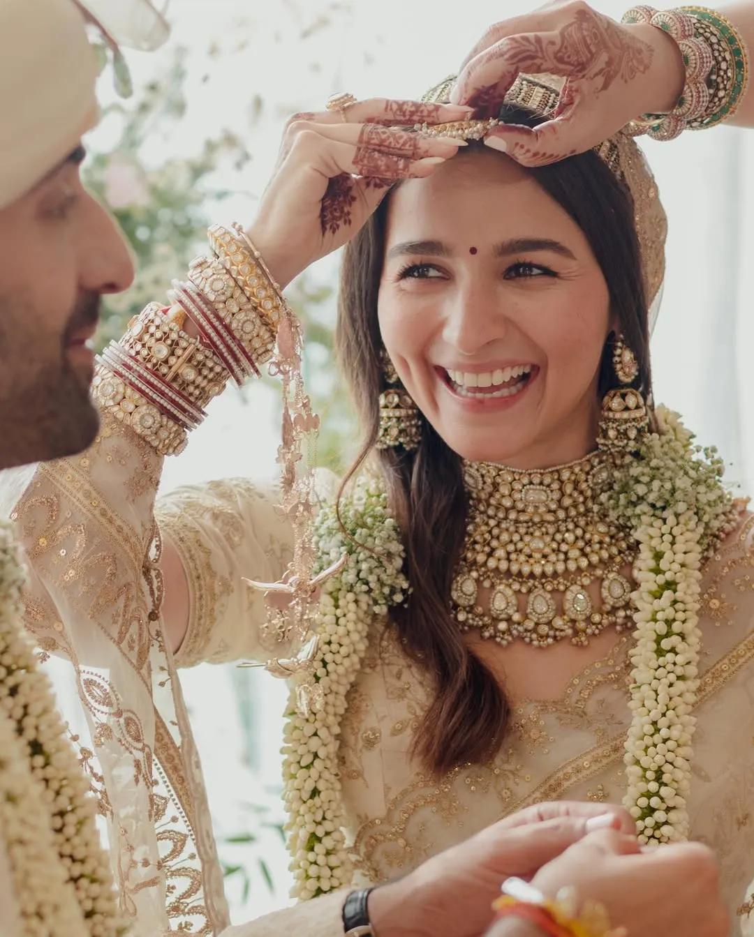 Alia Bhatt chose not to wear a nose ring at her wedding