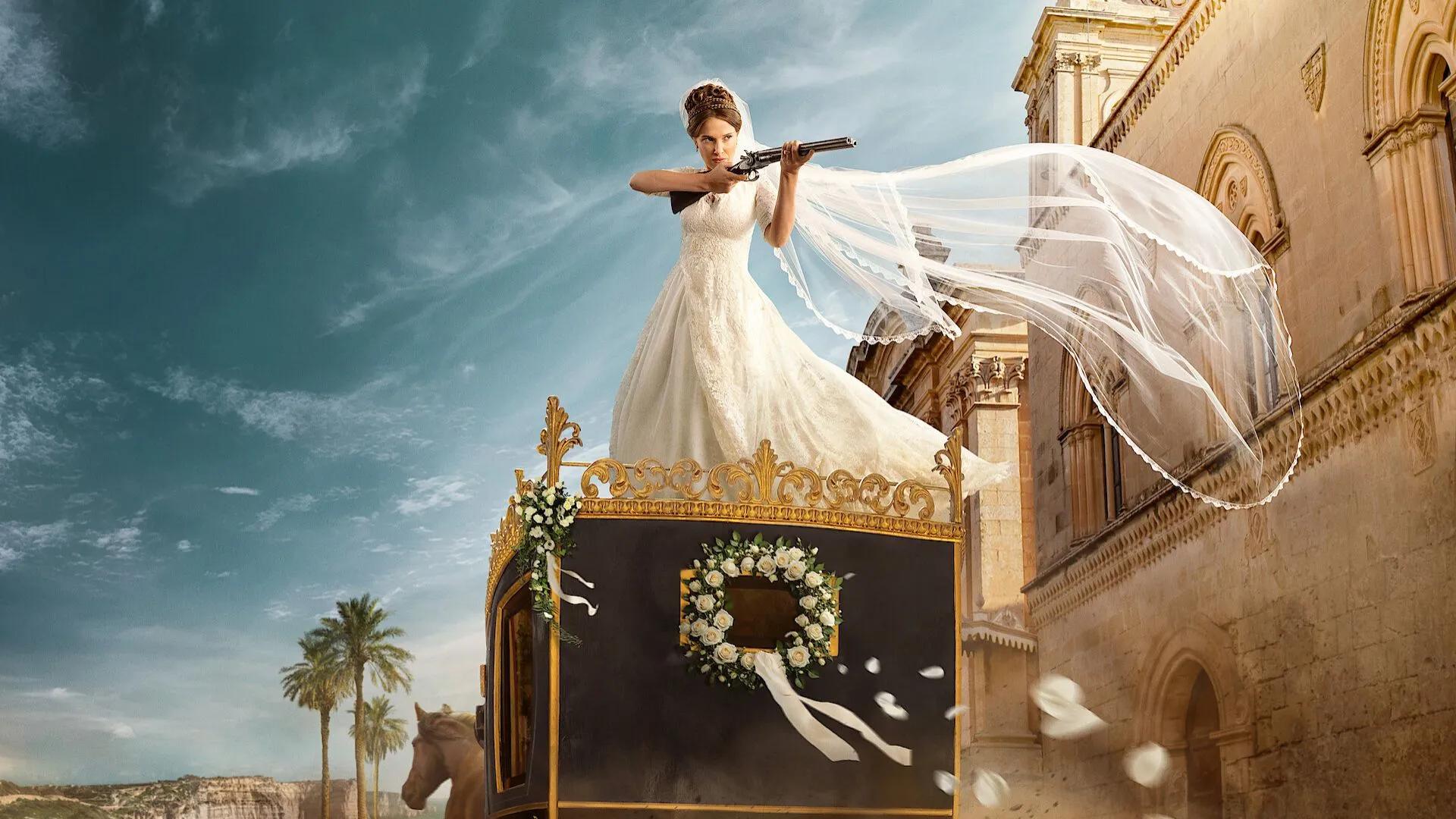 A snapshot from Enola Holmes 3, where Enola played by Millie Bobby Brown, is seen wearing a wedding dress