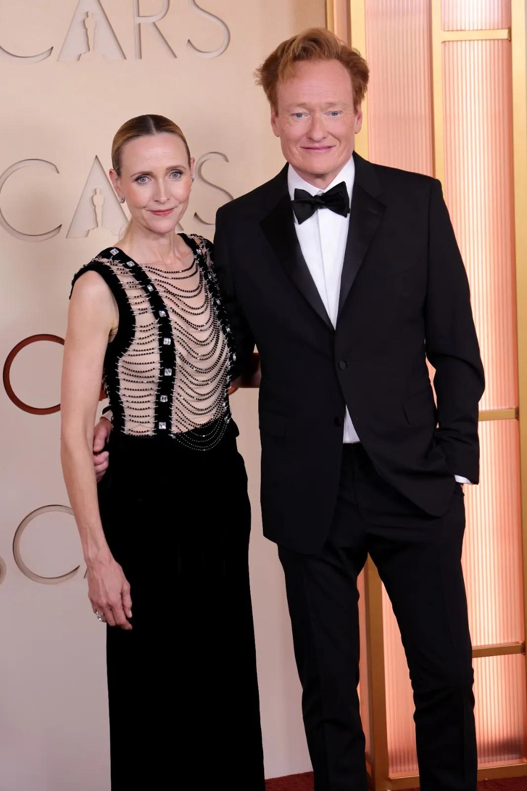 Conan O’Brien and Liza Powel O’Brien