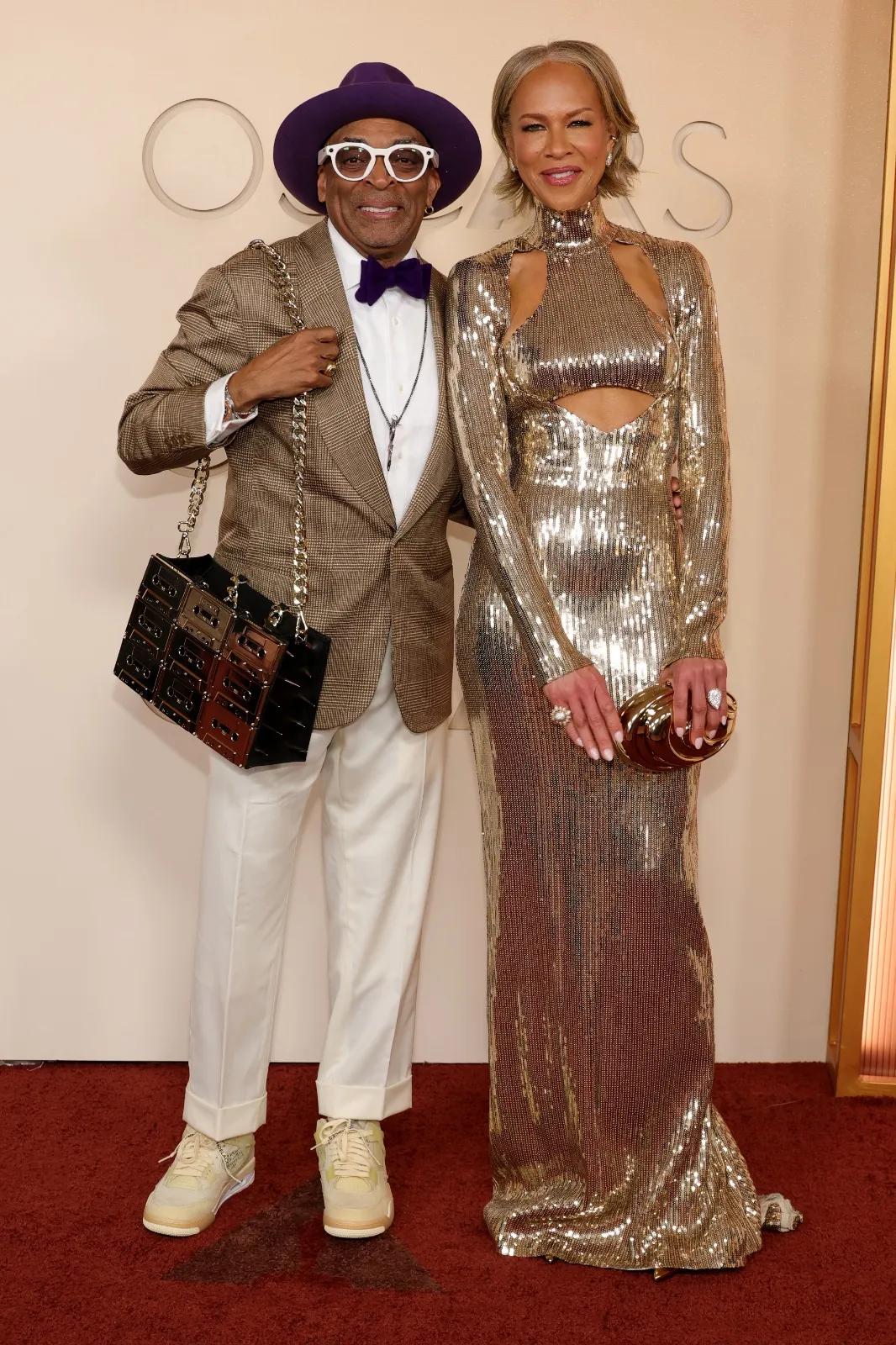 Spike Lee and Tonya Lewis Lee