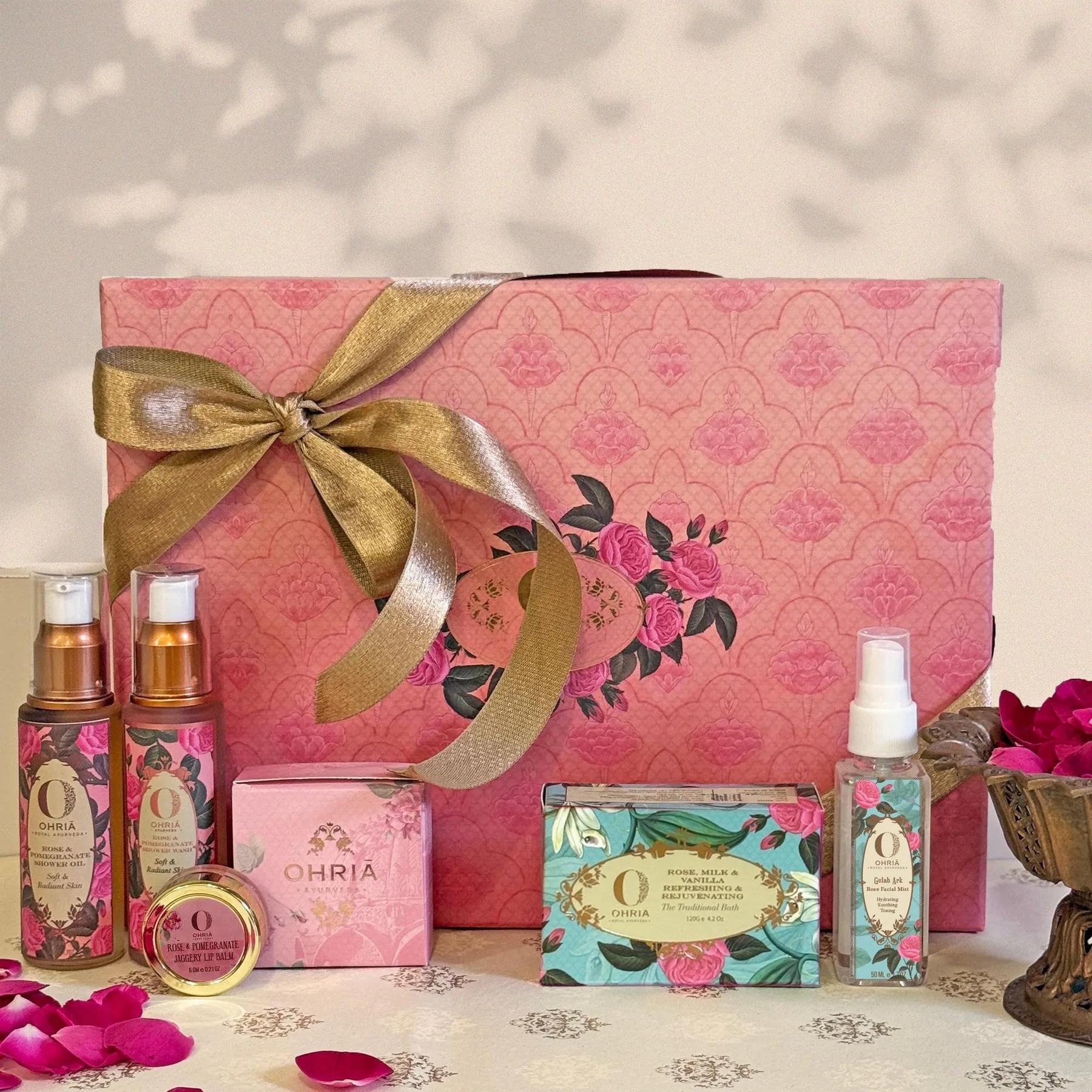 Ohria Ayurveda Rose Indulgence Gift Box