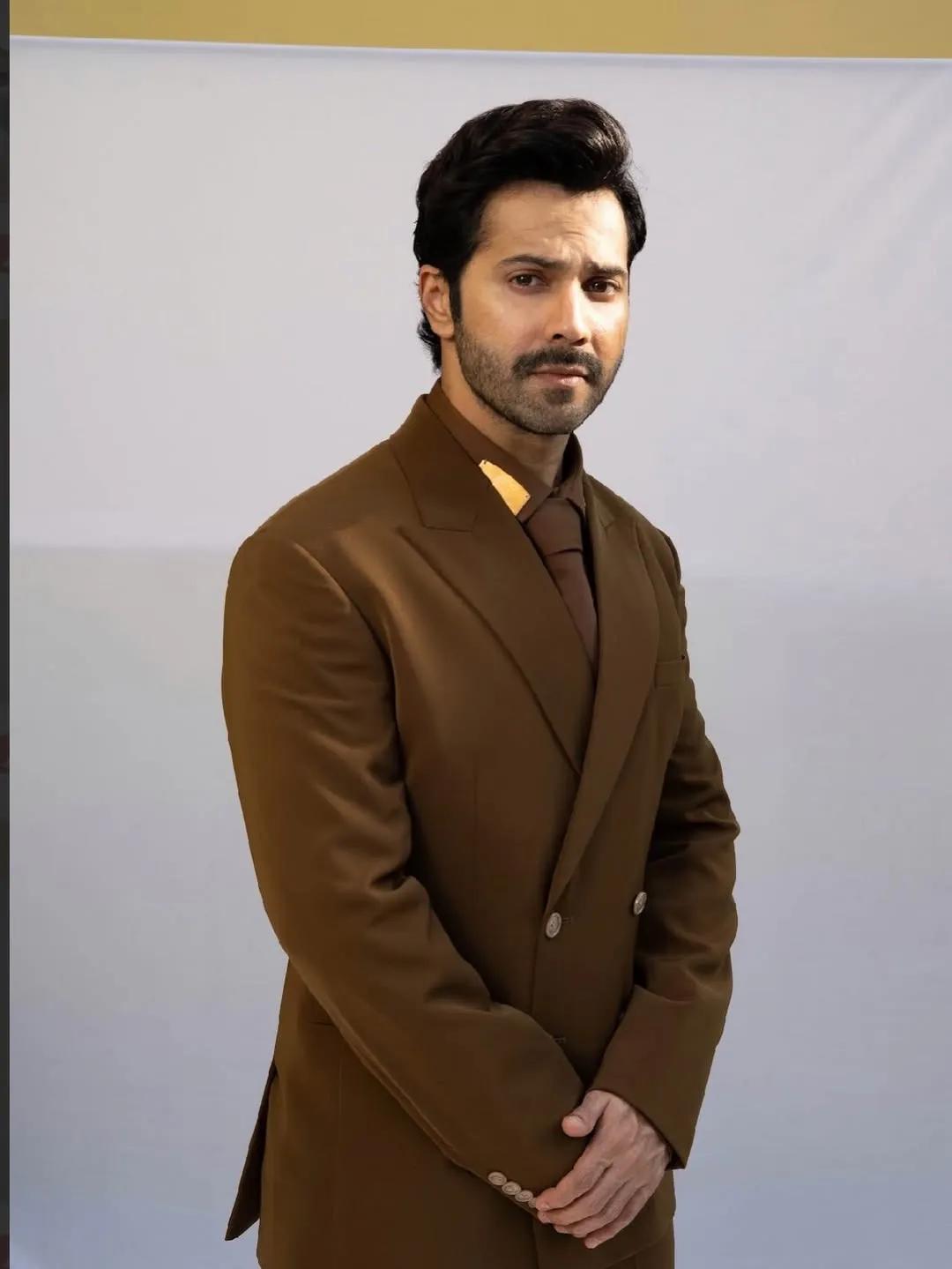 Varun Dhawan sporting a bearstache