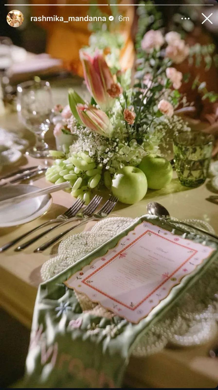 Rashmika shares sneak peek of decor