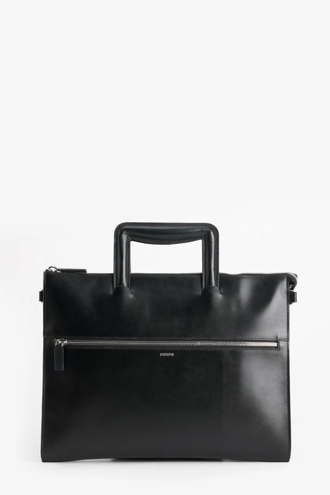 Black Arlo Briefcase Bag