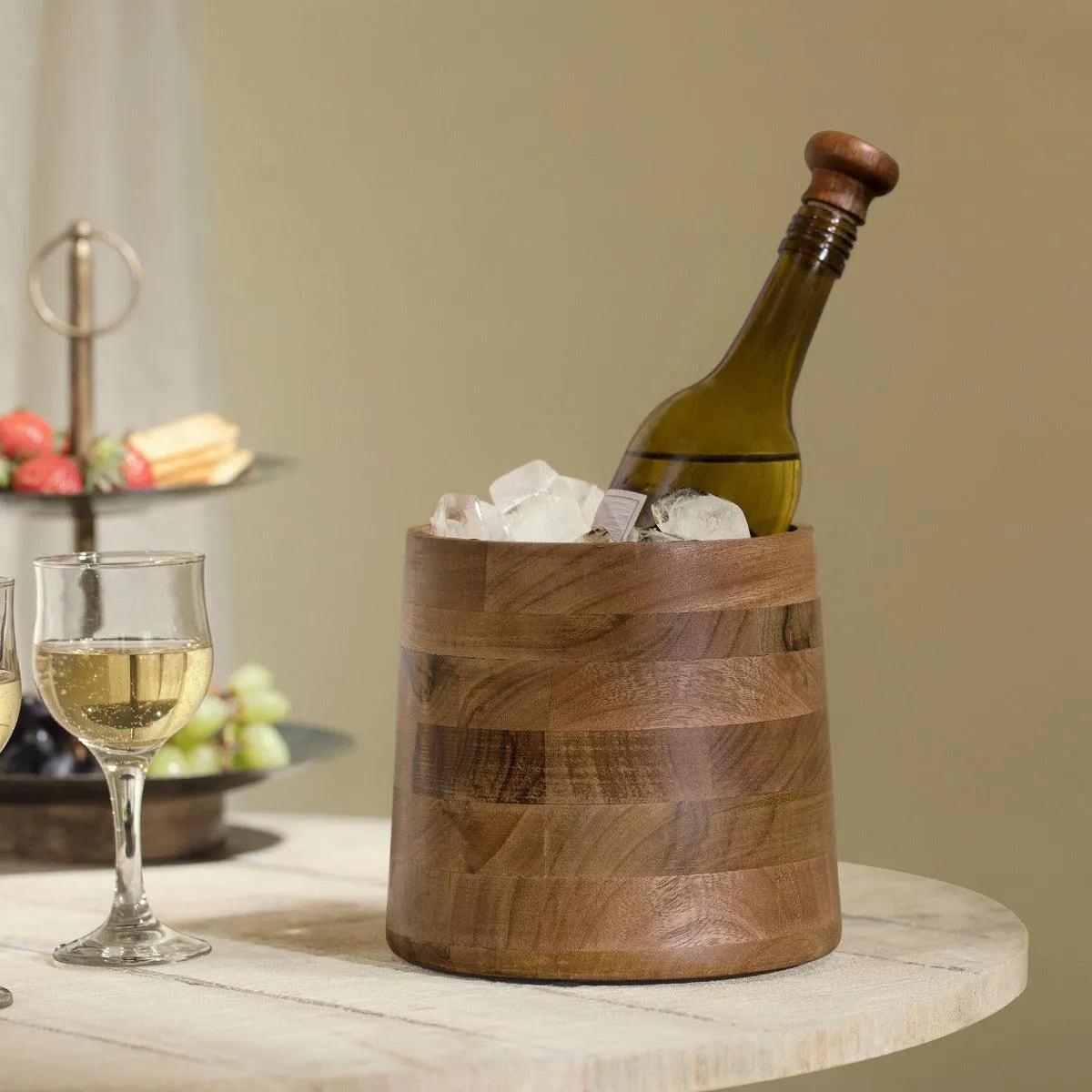 Ellementry Fryst Wooden Bottle Cooler